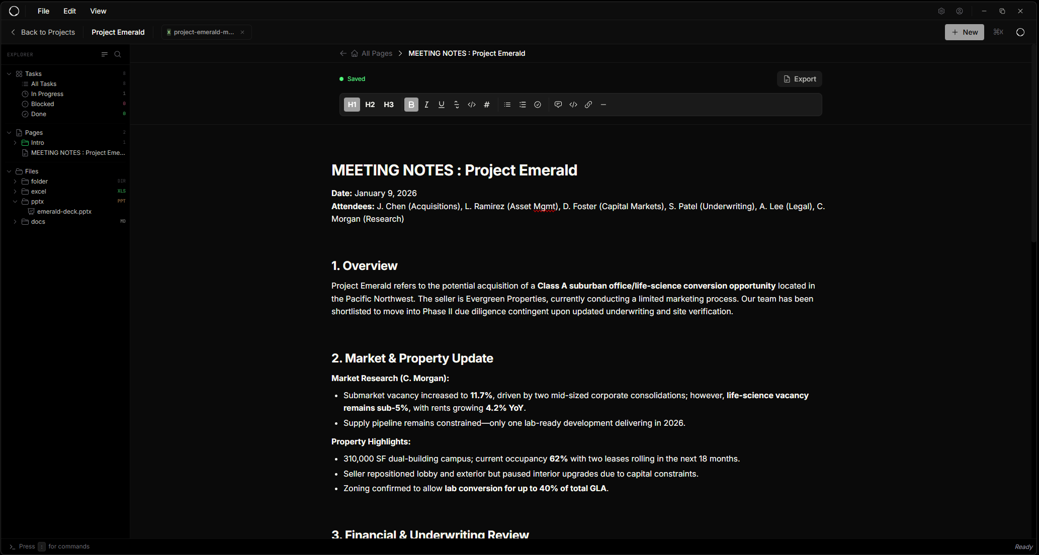 Ovanta Notes